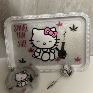 Hello Kitty Tray and Accessories